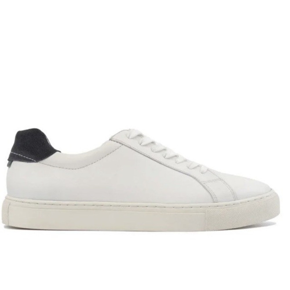 Milwaukee Boot Co Falk‎ Leather Lace Up Sneaker 20507-110 White Men's Size 9.5M